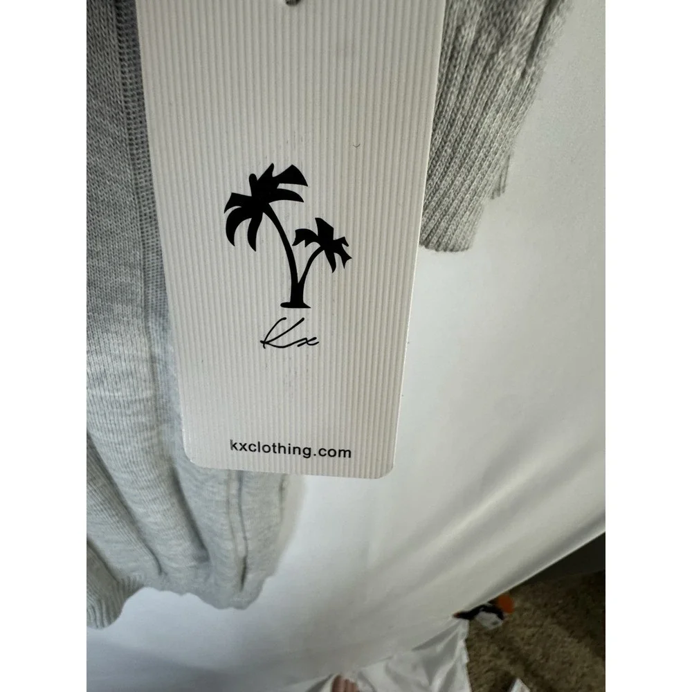 Kinetix Beach Collared Polo Sweater Shirt 3XL Cloud Grey‎ 100% Cotton NWT